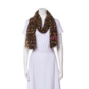 Cheetah Print Scarf